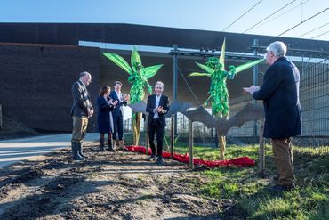 Overdracht natuurbrug De Mortelen aan Brabants Landschap