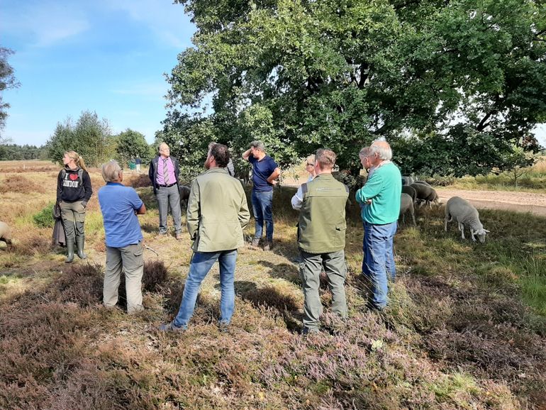 De wolven-adviescommissie op werkbezoek