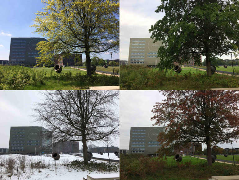 Oriongebouw op de campus van Wageningen University & Research