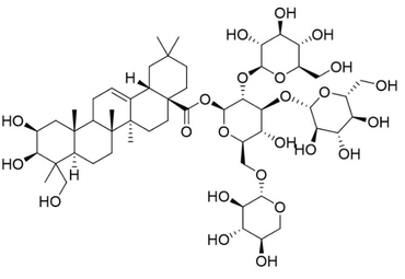 Het in madeliefjes aanwezige triterpeensaponine