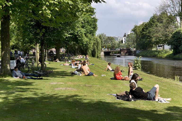 Parken zijn luwteplekken bij uitstek 