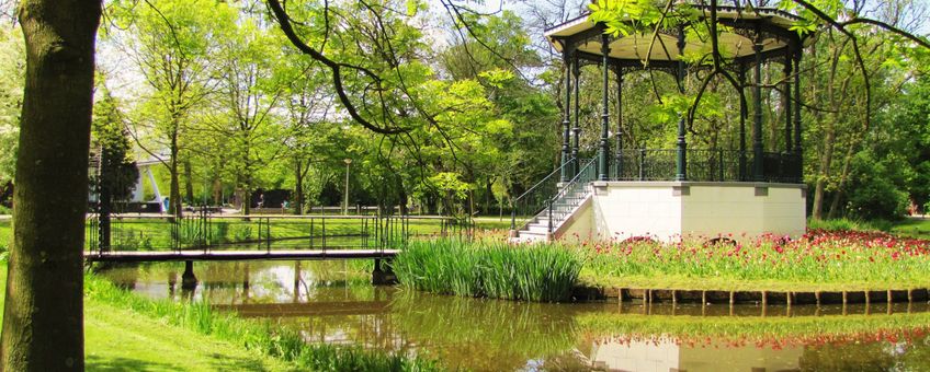 Het Vondelpark in Amsterdam