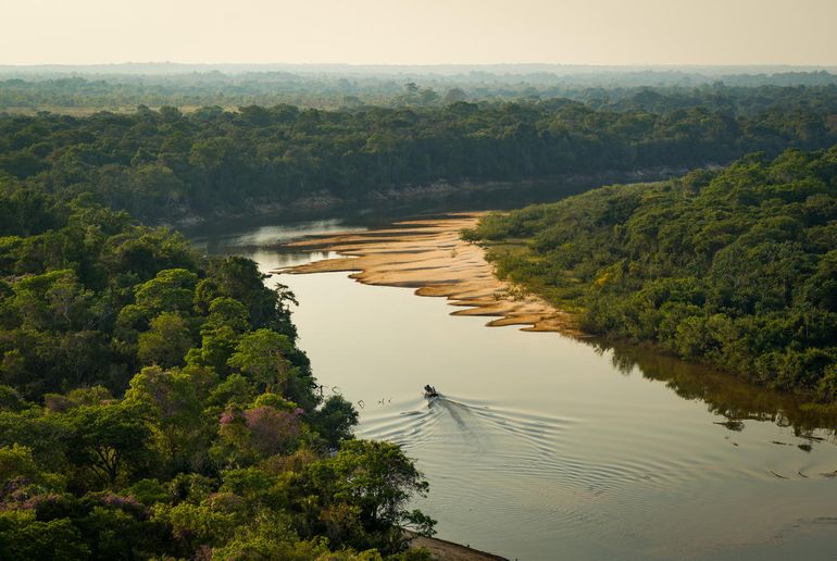 Coco rivier in Brazilië