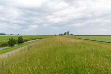 Slaperdijk bij de Johannes Kerkhovenpolder in Groningen 