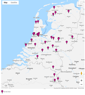 Locaties waar voor 2 februari 2019 al de eerste sneeuwklokjes bloeiden