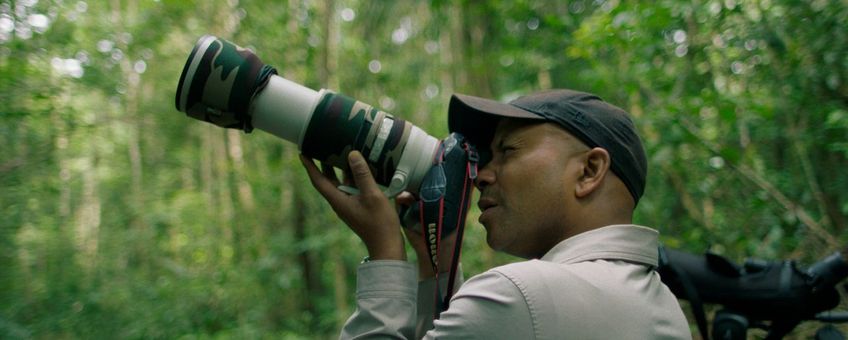 Humberto Tan is in Suriname om een foto te maken van een jaguar.
