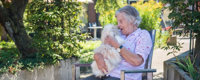 Groen beleven in woonzorgcentrum Haaglanden