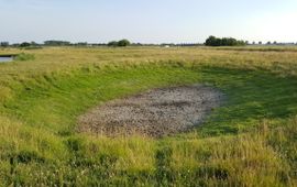 Jelger Herder Drooggevallen poel