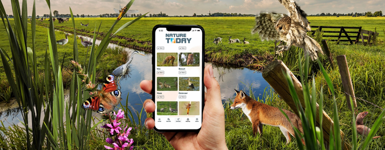 Ontdek de natuur met de Nature Today-app