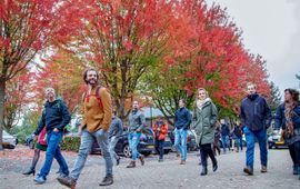 Mirjam Verschoor Stadsnatuurwandeling met de stadsecoloog van Tilburg, Mischa Cillessen