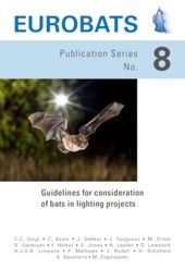 EUROBATS nummer 8 geeft richtlijnen om in verlichtingsprojecten rekening te houden met vleermuizen (pdf; 2,2 MB)
