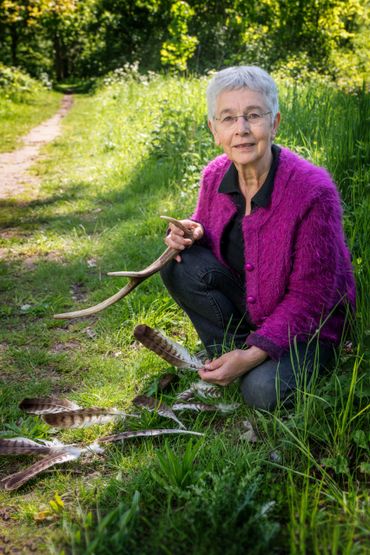 Annemarie van Diepenbeek is altijd op zoek naar sporen