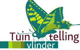 Logo Tuinvlindertelling Vlinder Mee