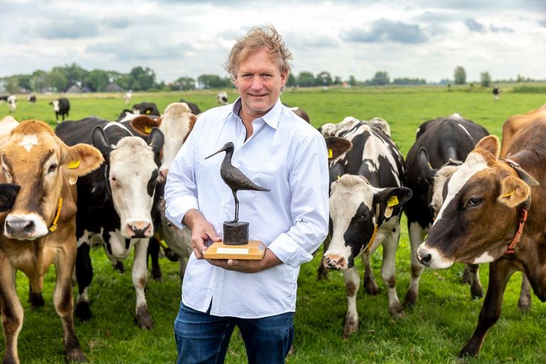 Klaas de Lange, winnaar van de Gouden Grutto