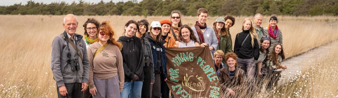 Participants of the Young People Old Peat symposium