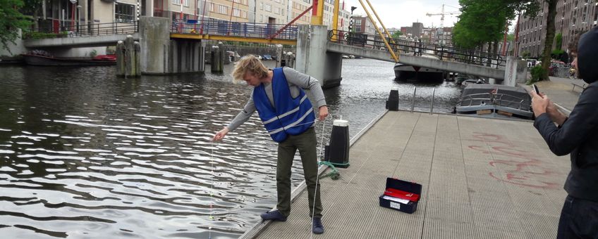 Waterkwaliteit metingen doen in Amsterdam