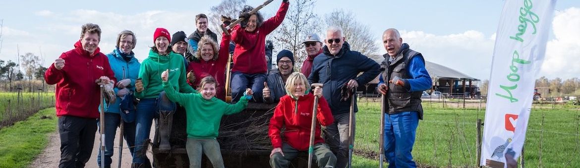 Hoopheggen, portret Ellen Weerman door Karin Jonkers