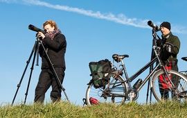 Peter Eekelder/Sovon Watervogeltellers in actie