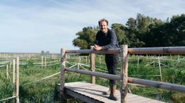 Tim de Groot bij het zuiverend landschap