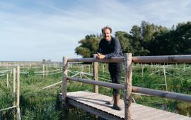 Tim de Groot bij het zuiverend landschap