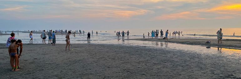 Door zandsuppleties zijn de Noordzeestranden breder geworden, vaak ontwikkelen zich daar nu bredere geulen en plaatsen waar zeewater blijft staan. Voor een soort als de kleine heremietkreeft is dat een voordeel