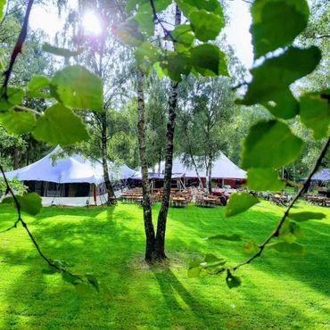 Feel Good Tent Event, locatie Lage Vuursche