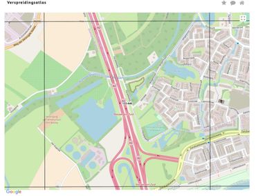 Het onderzochte kilometerhok bij Nieuwegein