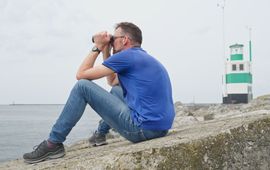 Martin Poot, onderzoeker zeevogelecologie bij Wageningen Marine Research (eenmalig exclusief WMR)