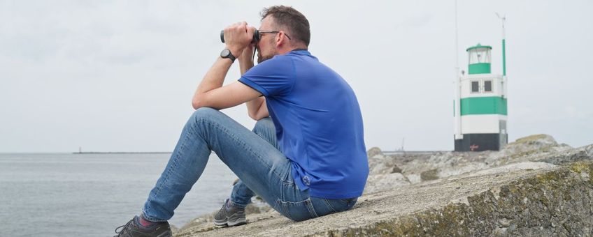 Martin Poot, onderzoeker zeevogelecologie bij Wageningen Marine Research (eenmalig exclusief WMR)