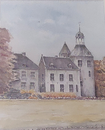 Illustratie kasteel Wisch