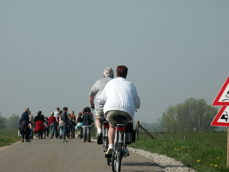 Fietsen in de Millingerwaard