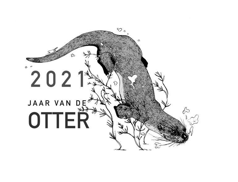 Logo 2021 Jaar van de Otter