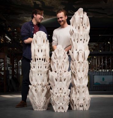 Pierre Oskam en Max Latour bij Urban Reef