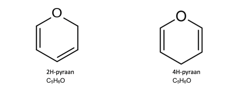 De 'kern' van de flavonoïden is veelal de zuurstofhoudende pyraanring