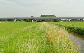 Grenscorridor N69 beekdalbrug visualisatie - eenmalig gebruik