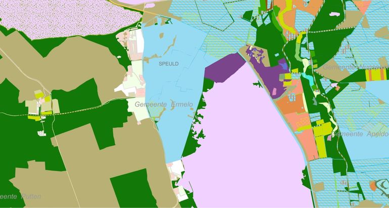 Uitsnede uit het Gelders Natuurbeheerplan2020