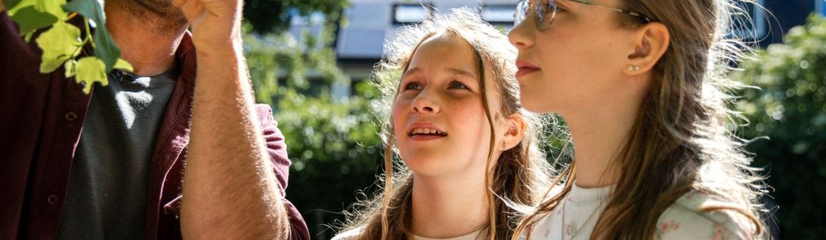 Schoolpleinsafari met groep 7/8 van de Kardinaal Alfrinkschool in Wageningen