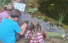 De Tiny Poel bij de 1e van der Huchtschool in Soest