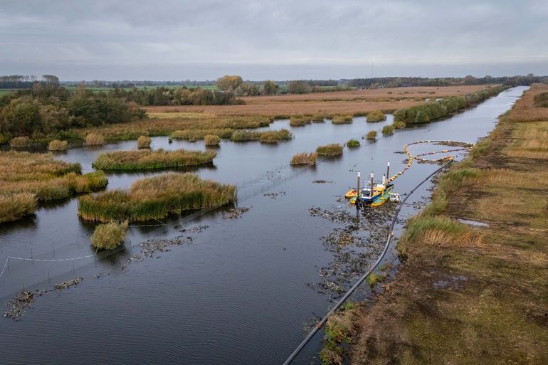 Baggerwerkzaamheden in Natura 2000-gebied Zouweboezem