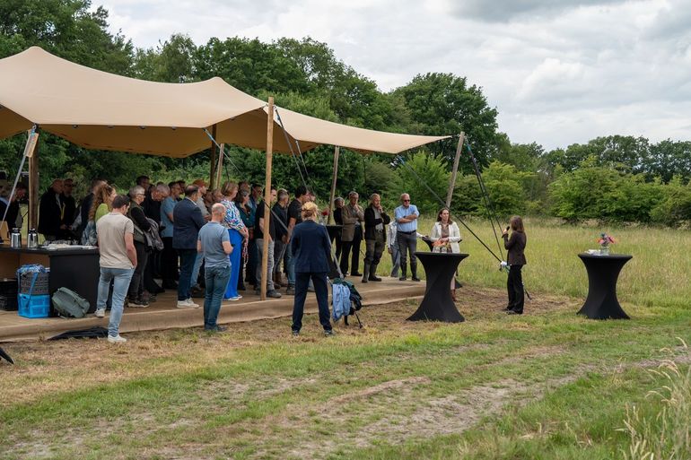 Wethouder Eveline Kostermans aan het woord