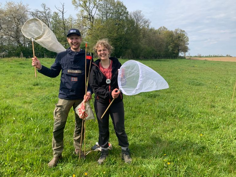 De ontdekkers David Kingma en Janneke Scheeres