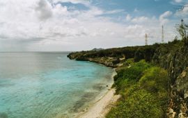 V.C.Vulto, CC BY-SA 3.0 Zuidwestkust van Bonaire