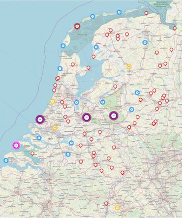 Geluksplekken in Nederland