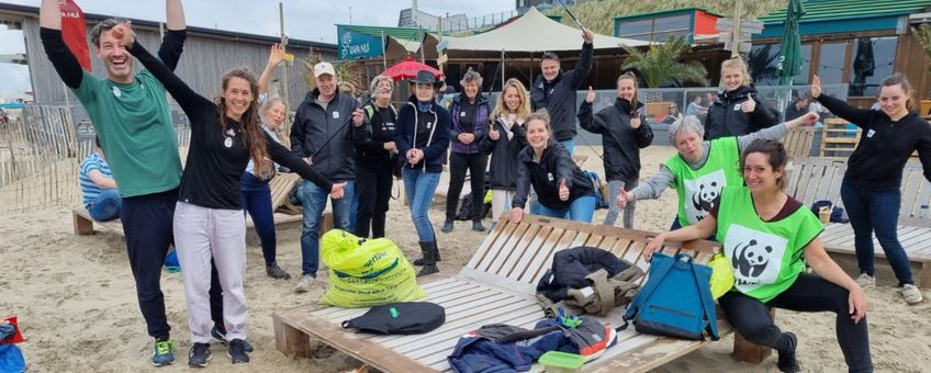 cleanup samen met WWF