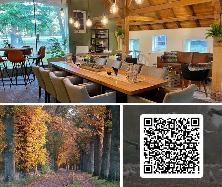 Registreer je met de QR-code voor de co-creatiesessie over de Kraanvogelradar