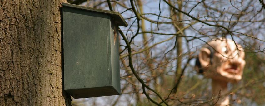 Mezenkastje op het terrein van de Efteling, bij Langnek.