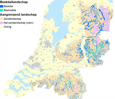 Beekdalen in de zandregio’s van Nederland