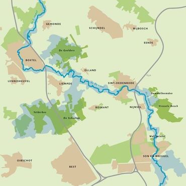 De activiteiten van ARK in het Dommeldal bestrijken het stroomgebied van de Dommel van Son en Breugel tot aan Gemonde