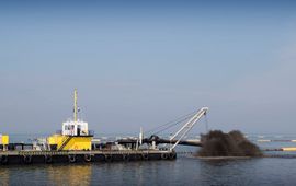 Marker Wadden boven water