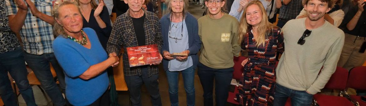 Feestelijke uitreiking Gouden Lepelaar aan Leo Zwarts